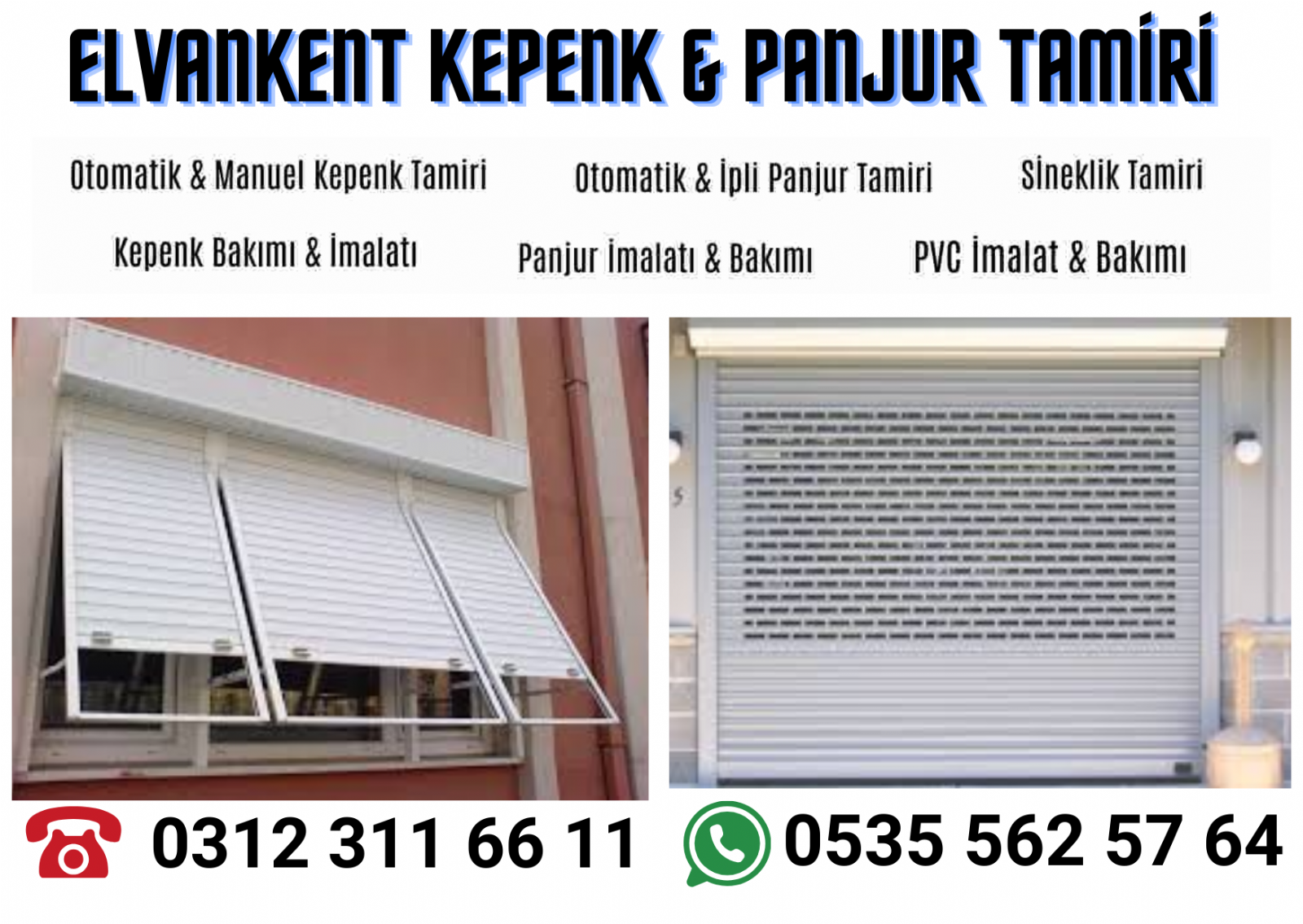 Elvankent Kepenk Tamiri